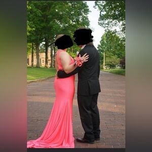 Bubble Gum Pink Jonathan Kayne Formal Prom Dress